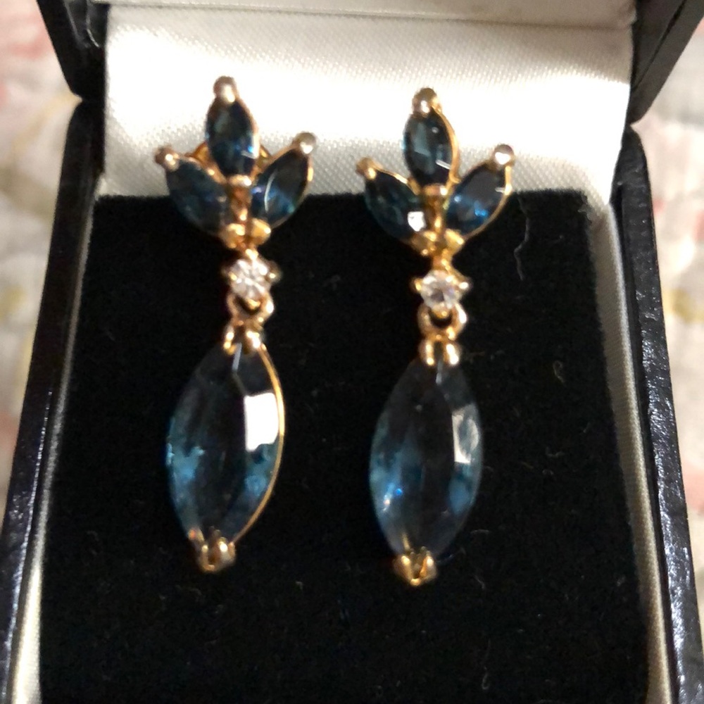 Beautiful costume earrings